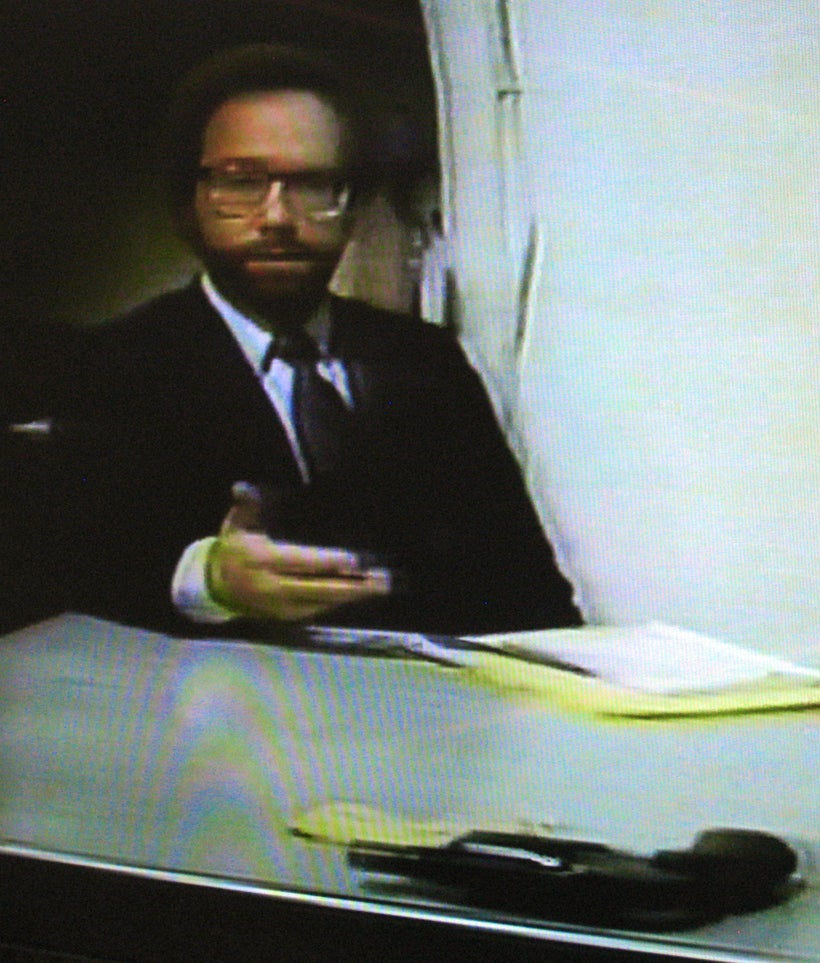 Steve North with Jack Ruby’s gun