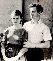 Marina and Lee Harvey Oswald 
