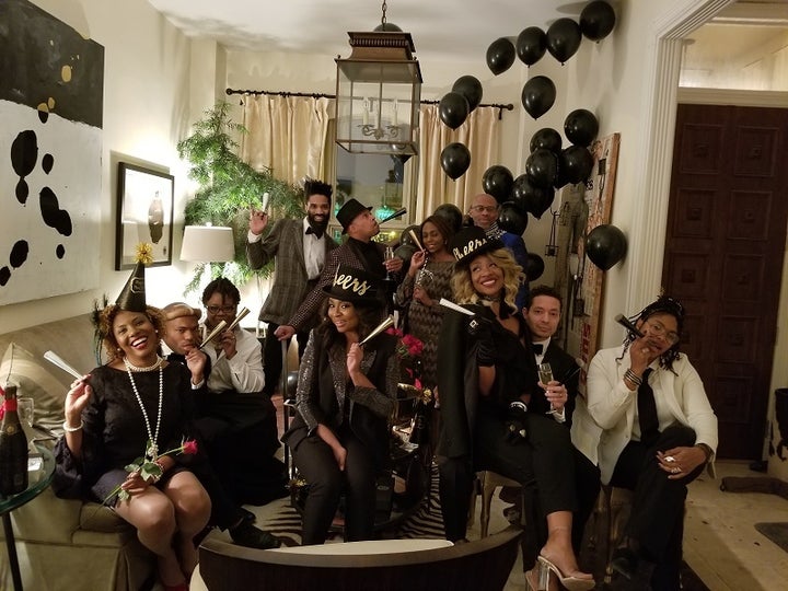 <p>Afro-Ritz New Year’s Eve celebration.</p>