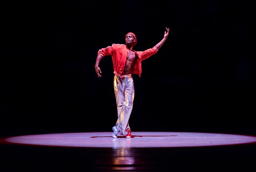AAADT’s Jamar Roberts in Talley Beatty’s <em>Stack</em>-<em>Up.</em>