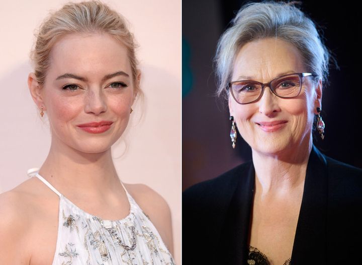 Emma Stone and Meryl Streep are backing the Time's Up initiative 