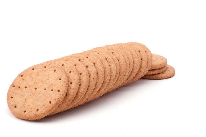 Just one digestive biscuit contains 71 calories.