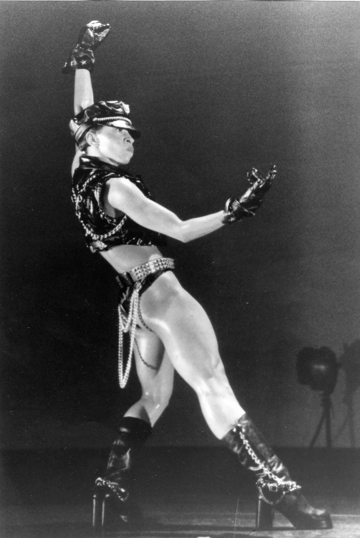 <p>Donna Clark in Eleo Pomare’s <em>Narcissus Rising</em>.</p>