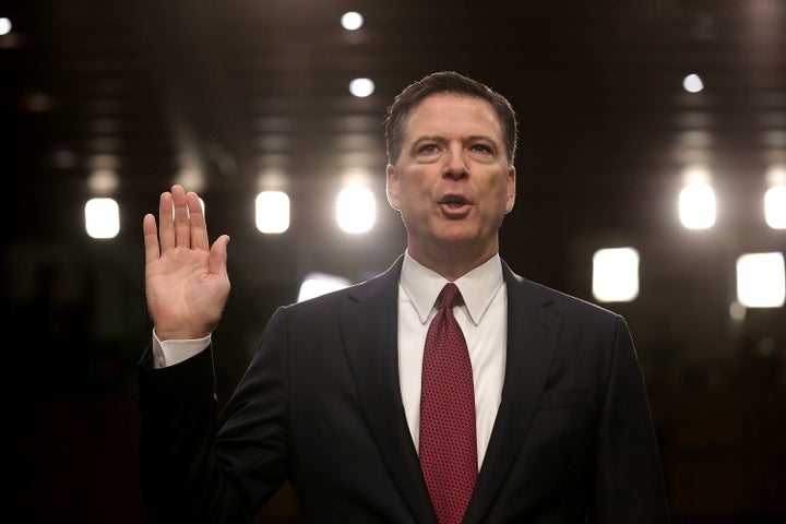 Former FBI Director James Comey