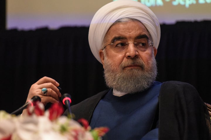 Iranian President Hassan Rouhani has urged restraint from protesters and security forces.