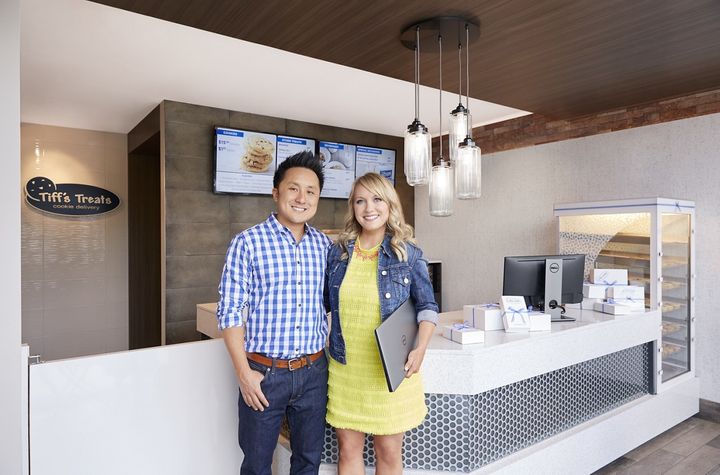 Tiffany and Leon Chen, founders of cookie delivery company, Tiff’s Treats, run their business on Dell technology. 