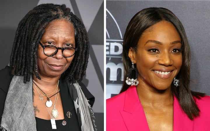 Whoopi Goldberg and Tiffany Haddish