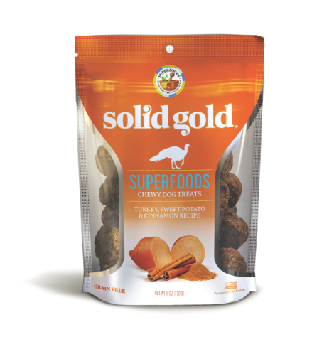 <p>Superfoods Chewy Dog Treats </p>