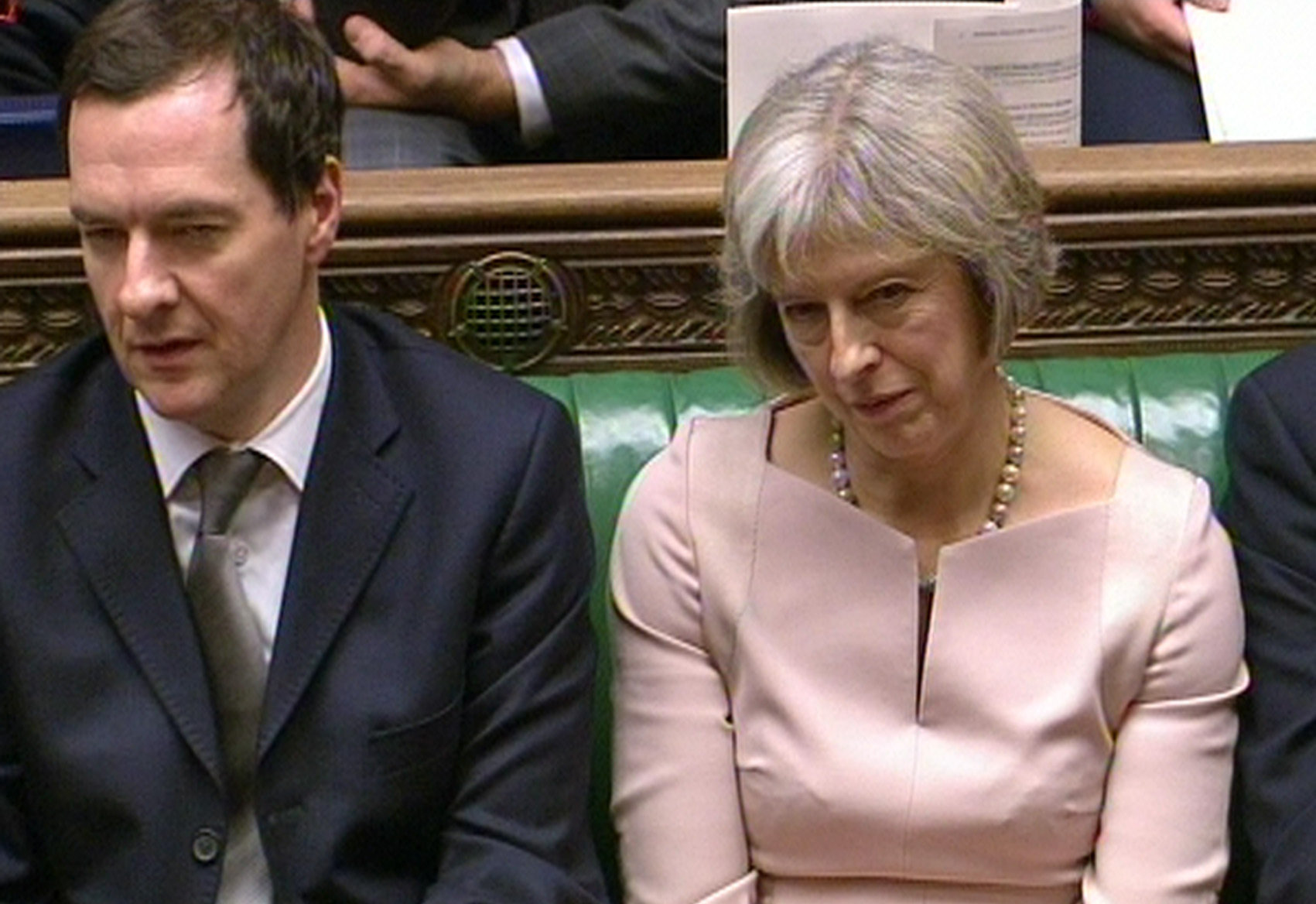 George Osborne and Theresa May, when they were both in government.