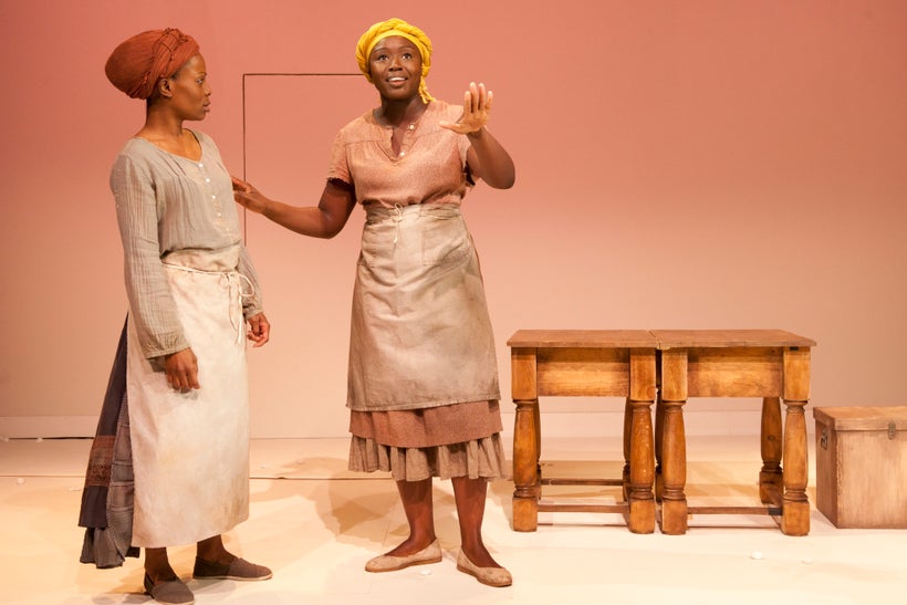 Actress Jocelyn Bio in a scene of Branden Jacobs-Jenkins’ play “An Octoroon”