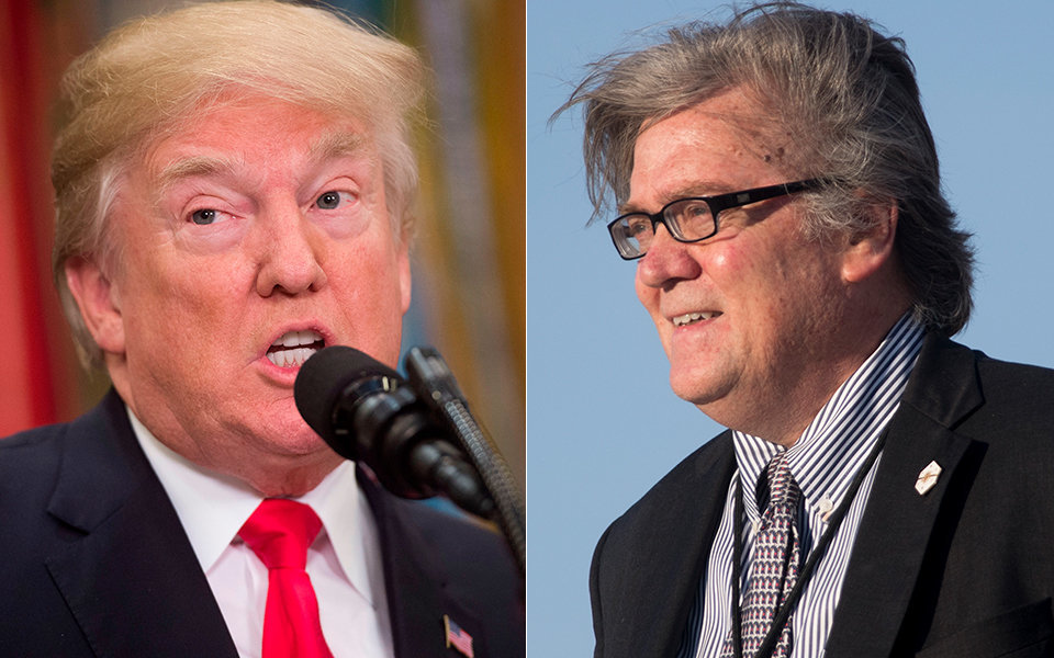 Donald Trump Responds To Steve Bannon Bombshell: 'He Lost His Mind ...