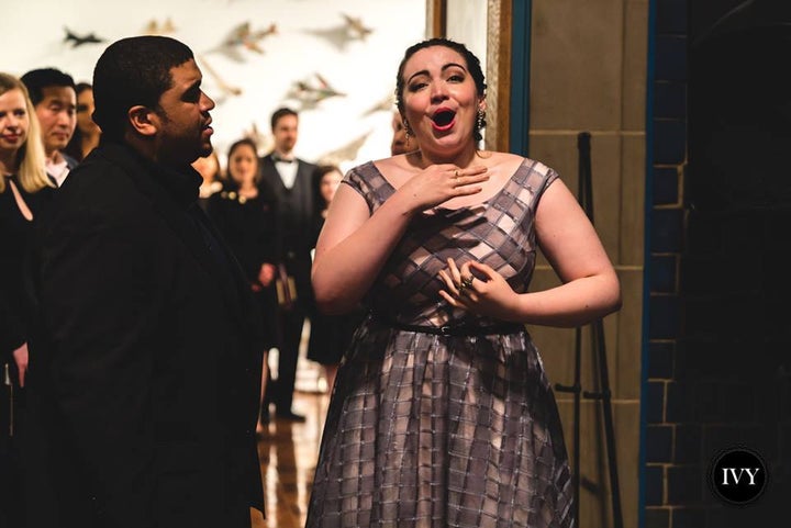 <p>Singers from the Washington National Opera at the Butterfly Ball</p>