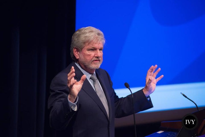 <p>Americans for the Arts President Robert Lynch at an IVY Ideas Night</p>
