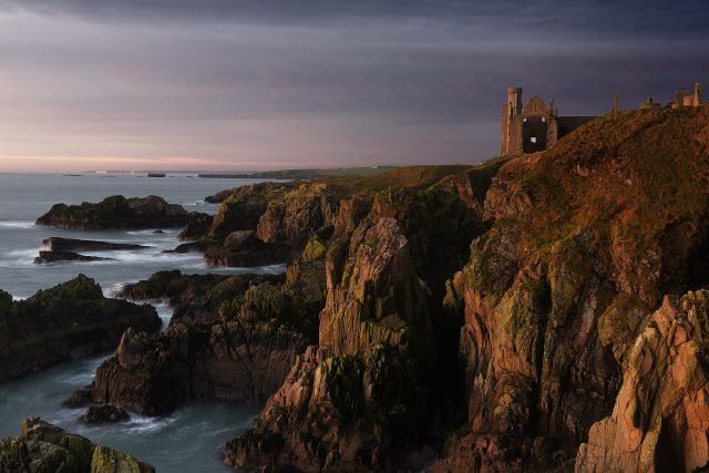 Slains Castle, near Cruden Bay, Aberdeenshire