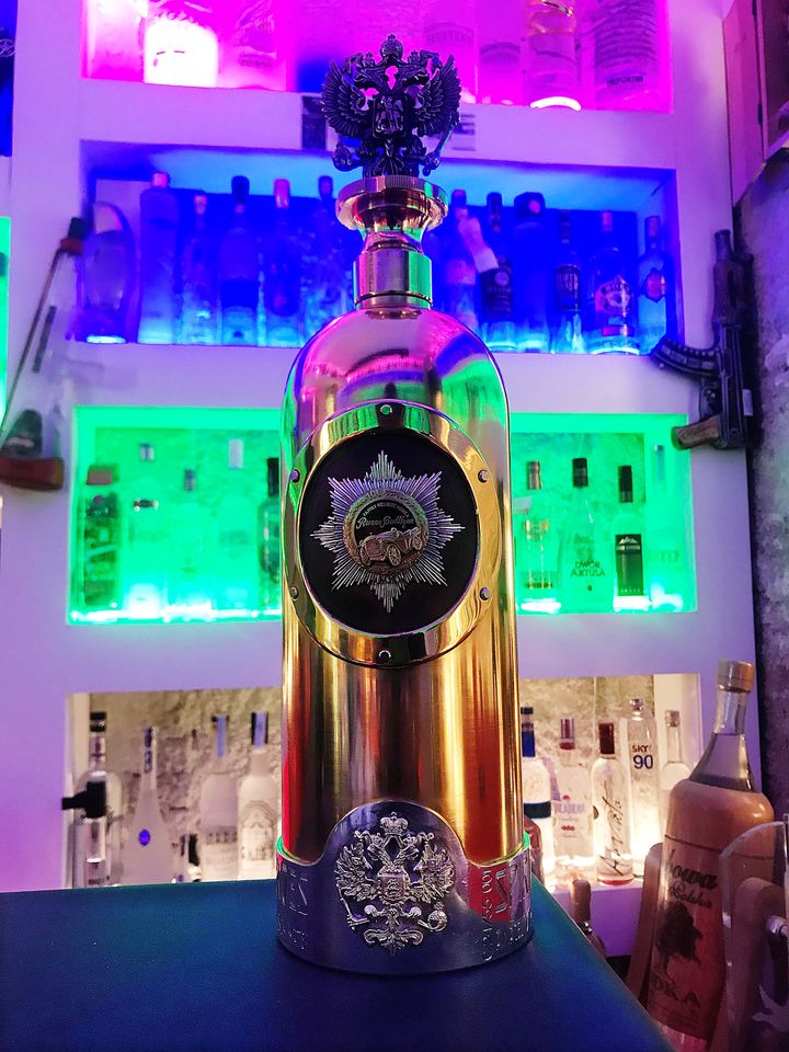 The bottle was stolen from a Copenhagen bar on 2 January 2018