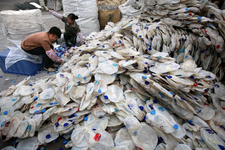 China has taken in millions of tonnes of plastic waste from Britain since 2012 