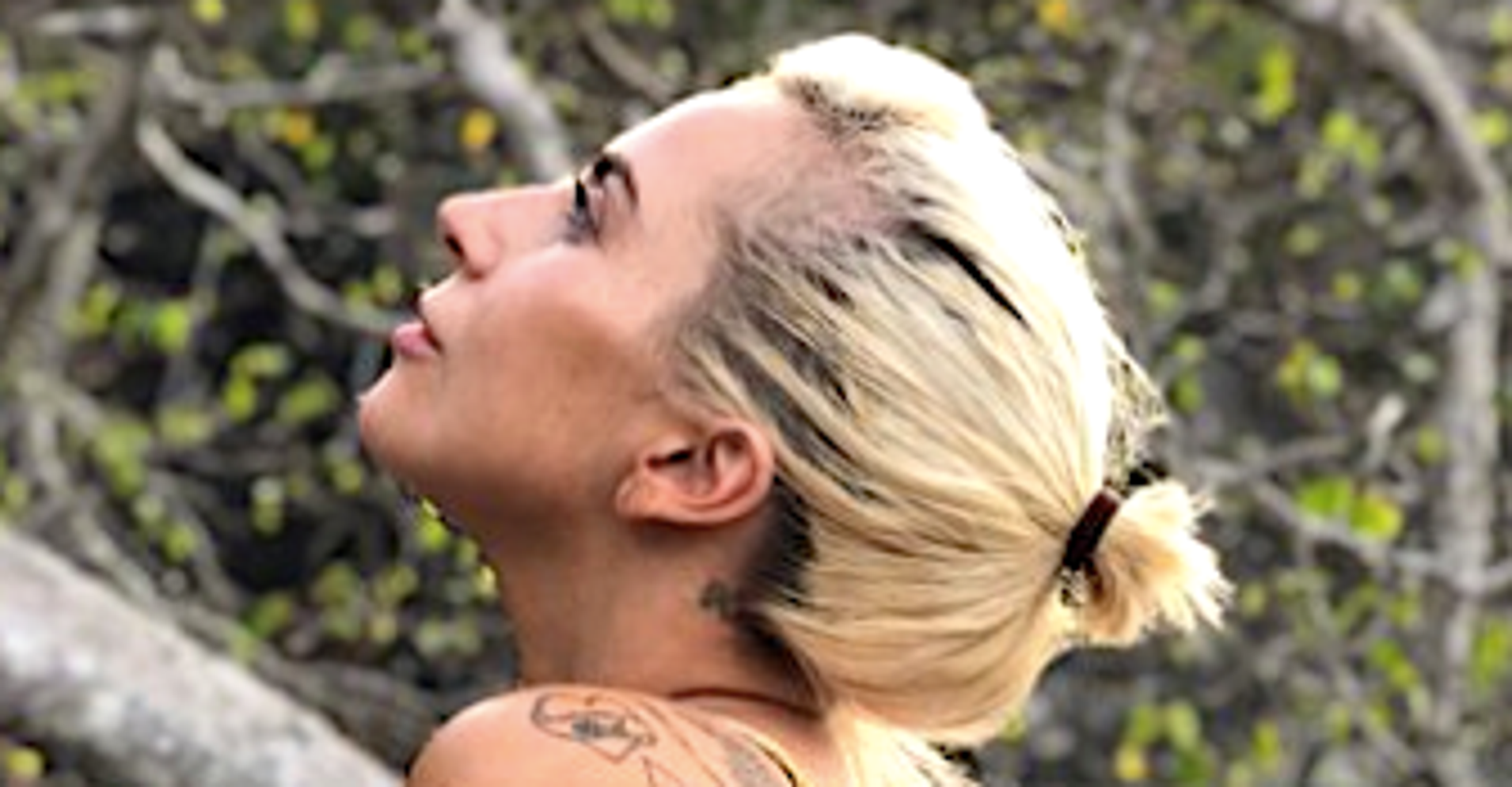 Lady Gaga's New Bikini Photo Shows Her Looking Up For The New Year Lady Gaga's New Bikini Photo Shows Her Looking Up For The New Year