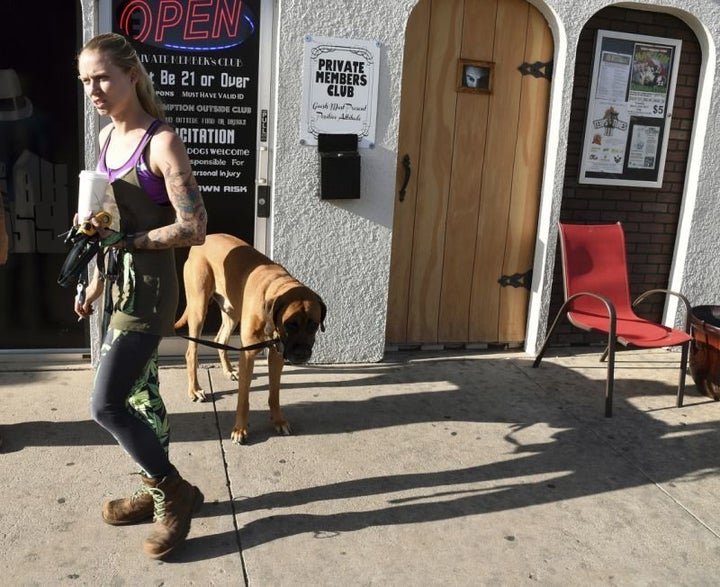 The Speakeasy Vape Lounge, one of the United States’ only legal pot clubs, in Colorado Springs, Colo. 