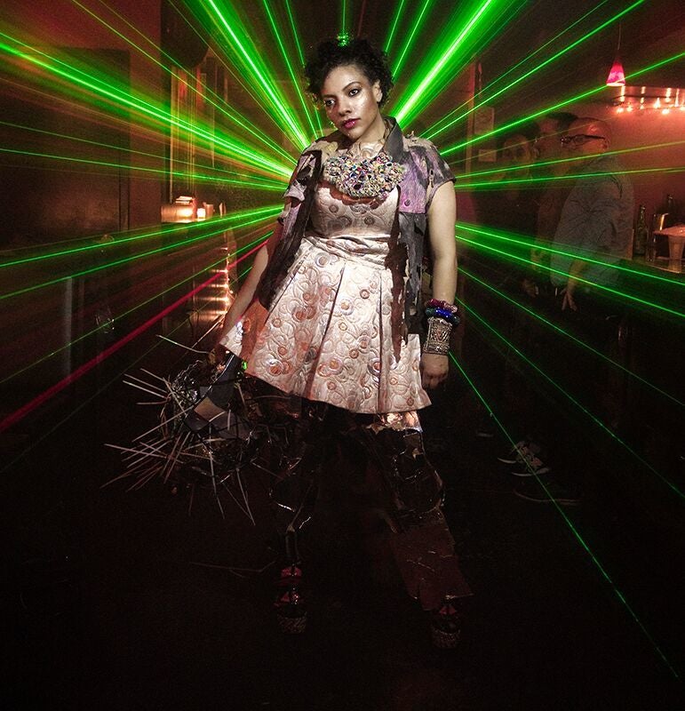 <em>The Pulsar (Abigail DeVille)</em>, 2014. Archival pigment print. Courtesy of the artist.
