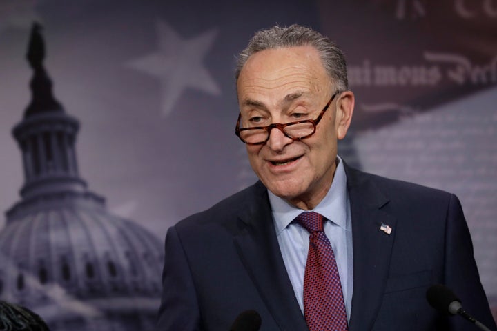 Senate Minority Leader Chuck Schumer (D-N.Y.) said Thursday that he had not yet seen Attorney General Jeff Sessions' change on marijuana policy.