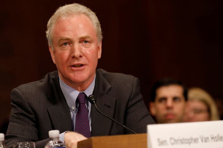 Sen. Chris Van Hollen (D-Md.), chairman of the Democratic Senatorial Campaign Committee, said Democrats' election-year message on marijuana would vary by state.