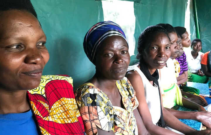 Participants of the Women for Women International programme in Rutunga, Rwanda