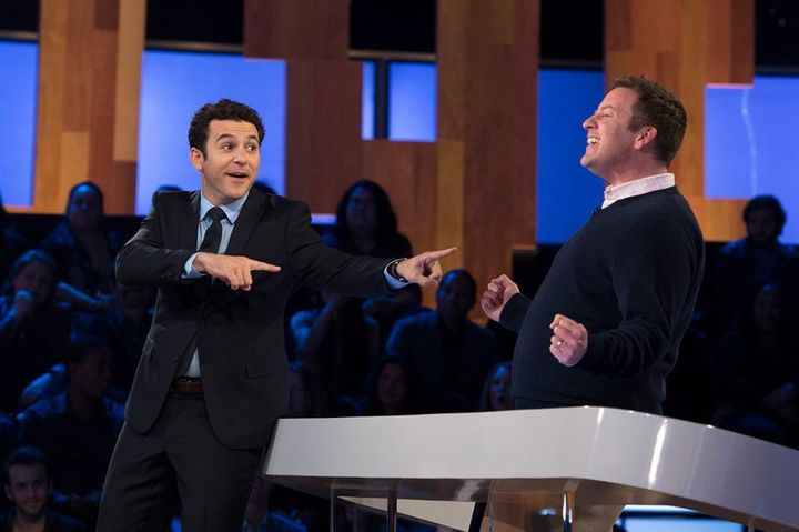 Fred Savage with CHILD SUPPORT contestant Martin