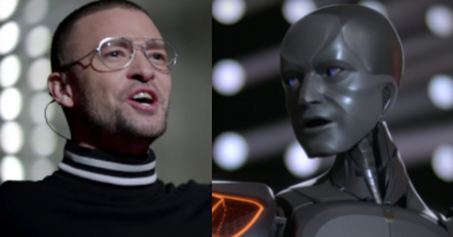 Watch Justin Timberlake Literally Do The Robot In 'Filthy' Music Video Watch Justin Timberlake Literally Do The Robot In 'Filthy' Music Video