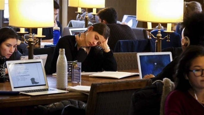 <p>Students at the University of Michigan. Kalamazoo Promise, which has sparked a free tuition trend, covers four years of tuition at any public college or university in Michigan or at 15 private colleges in the state.</p>