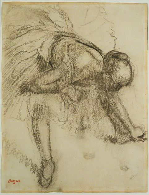 Edgar Degas, Study of a Dancer (ca. 1890)