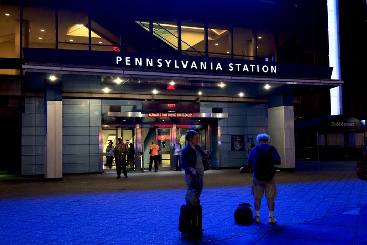 New York, NY, USA - July 11: PENNSYLVANIA STATION: Pennsylvania Station, also known as New York Penn Station or Penn Station, is the main intercity railroad station in New York City.