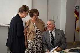 Dr. Pat Olson, Gloria Reed, and author