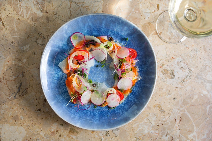 Sea bream crudo at Rambla