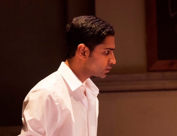 Heren Patel as Srinivasa Ramanujan in a scene from Partition
