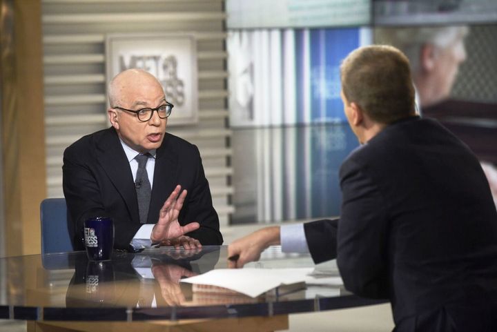 "Fire and Fury" author Michael Wolff on Sunday spoke about concerns he said were expressed to him within the White House about President Donald Trump's mental health.