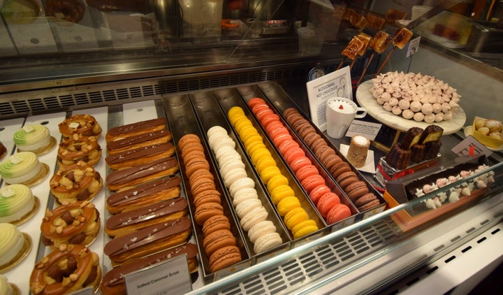 <p>Pastry case at Dominique Ansel Bakery, New York City</p>