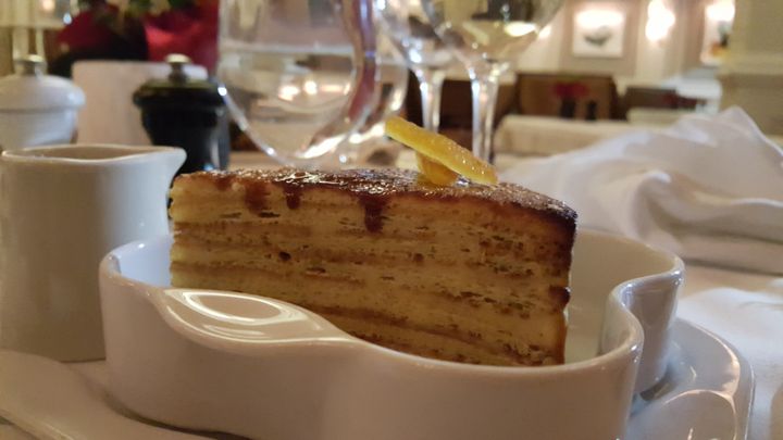 <p>Crepe Cake courtesy Joel Antunes, One Elevenat the Capital Hotel, Little Rock, AK</p>