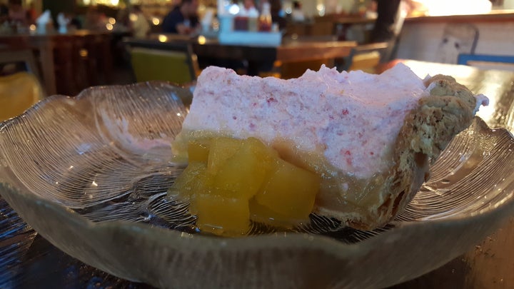 <p>Watermelon Lime Chiffon Pie courtesy Ashley Capps, Buxton Hall, Asheville, NC</p>