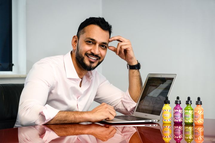 Mohammed Patel of Leading e-liquid Brand, Vape Dinner Lady