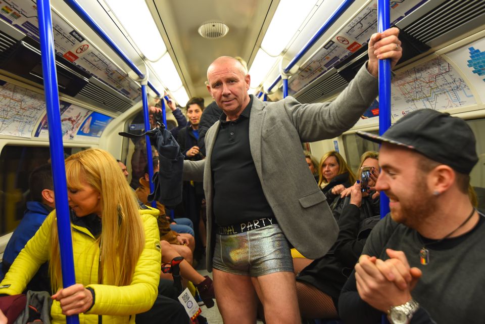 Here's What 'No Trousers Day' Looked Like in London