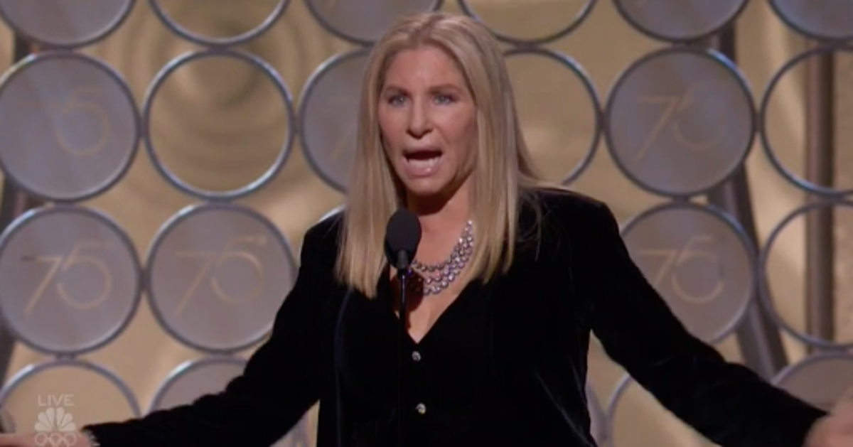 Barbra Streisand Slams Golden Globes For Lack Of Female Best Director