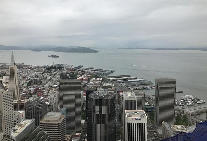 San Francisco's skyline from Salesforce Tower