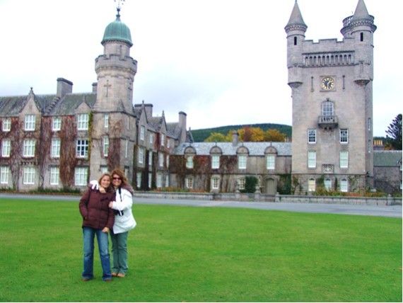Caroline and Laurie Hart - Balmoral Castle - Scotland.