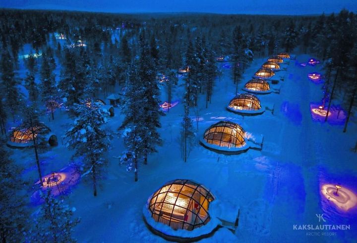 Kakslauttanen Arctic Resort in Finland