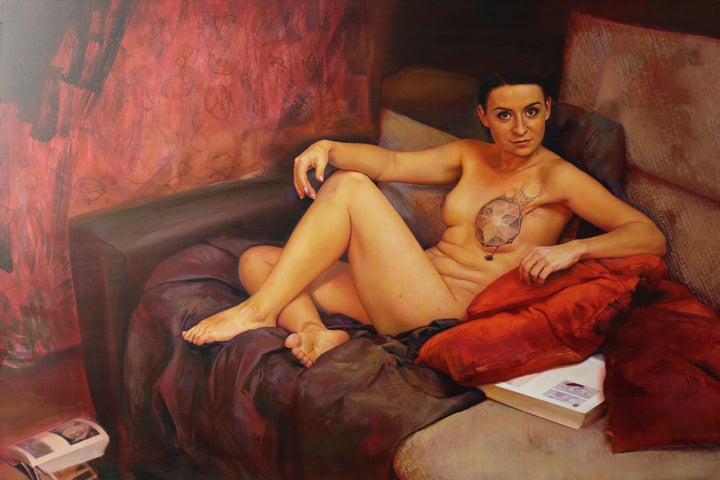 <p>Accepted work: Anna Wypych, <em>Venus Demon</em>, oil on canvas, 24”x35”, 2017</p><p>“For me, Venus is the embodiment of femininity. Everyone sees her differently, mine is brave and fearless. She is not always nice girl, it is not always nice to be a girl, but I like to see in her the strength of character - something from an ancient, primeval soul - a demon.”</p>