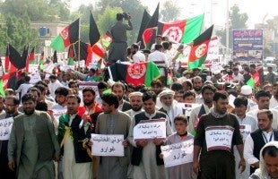Afghanistan’s proposed new national e-identity Tazkera cards incited protesters in Nangarhar province.