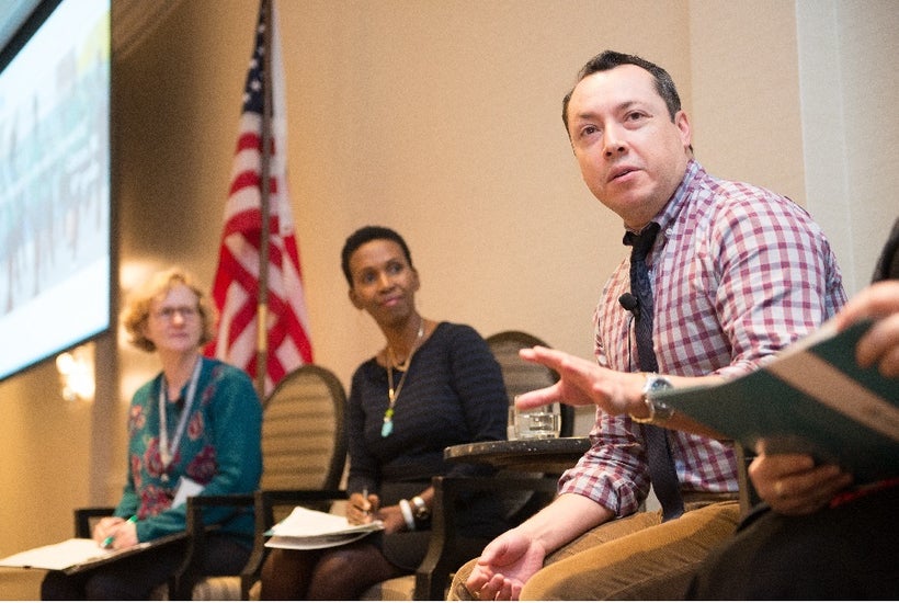 <em>Presenters at the Global Education Leadership Conference </em>