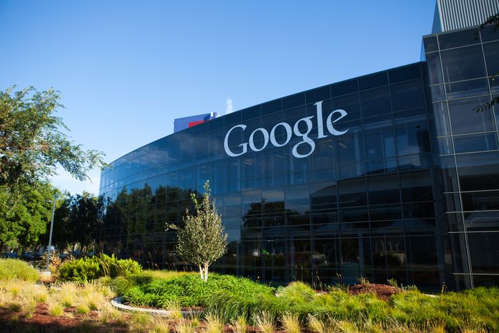 Google's workforce is disproportionately white and male.