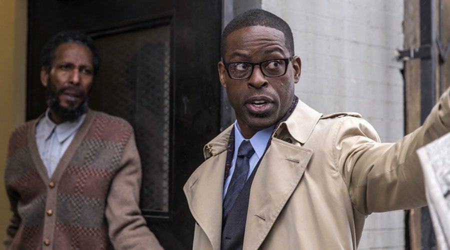 Golden Globe winner Sterling K. Brown on "This Is Us."