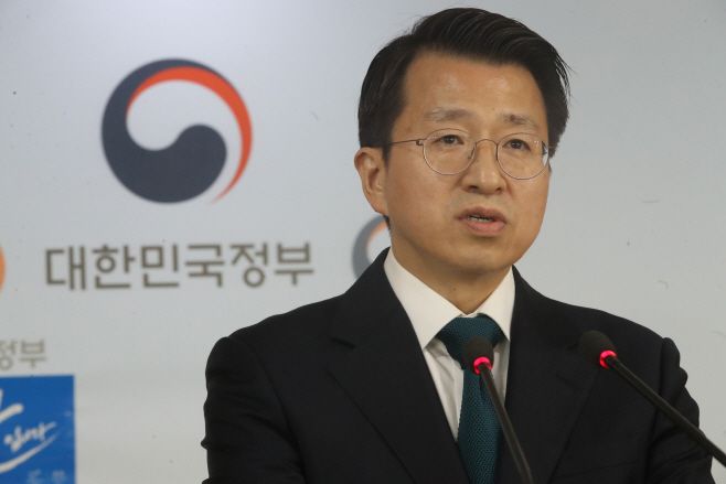 The Unification Ministry spokesperson Baik Tae-hyun/ Source: Yonhap News